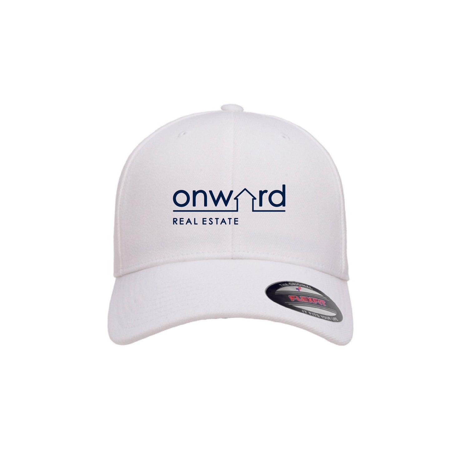 Embroidered Hat - Flexfit White