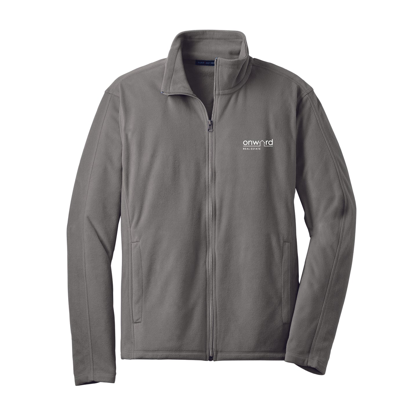 Men's Microfleece Jacket - Pearl Grey