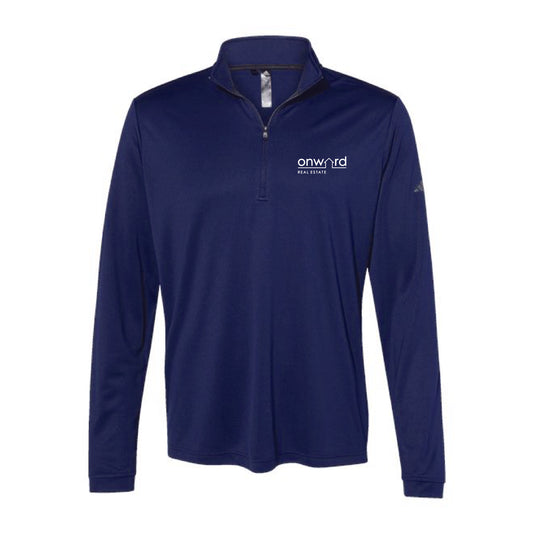 Adidas Men's Quarter Zip - Collegiate Navy